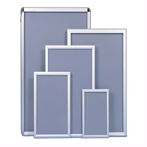 6000 loạt Mexico thị trường nhôm đùn <span class=keywords><strong>Snap</strong></span> khung T5 Anodized vuông Poster chủ với dịch vụ cắt cho quảng cáo - Product Image 1