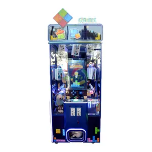 Monnayeur pile tetris distributeur automatique de prix de machine de jeu d'arcade à vendre