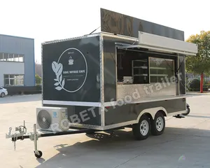 Mini cucina van carrello di cibo ristorazione mobile camion refrigerato congelatore giappone cibo trolly carrello franchising