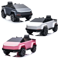 Voiture Électrique 12V pour Enfants, Télécommande 2.4G, Lumières LED, Rechargeable, Jouet d'Extérieur pour Tout-Petits 2-5 Ans