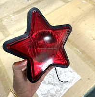 Luz Antiniebla para Motocicleta, Luz Decorativa con Forma de Estrella, Luz Halógena Universal para Vehículos