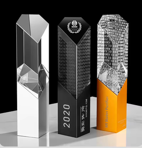 Hz क्लासिक K9 उत्कृष्ट योगदान पुरस्कार क्रिस्टल व्यक्तिगत उन्नत सम्मान असाधारण योगदान पदक ट्रॉफी - Product Image 1