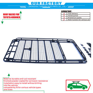 Универсальные багажники на крышу для TONNEAU, сверхмощная корзина для крыши для TOYOTA PRADO LANDCRUISER NISSAN PATROL <span class=keywords><strong>FJ</strong></span> <span class=keywords><strong>CRUISER</strong></span> 4RUNNER - Product Image 3