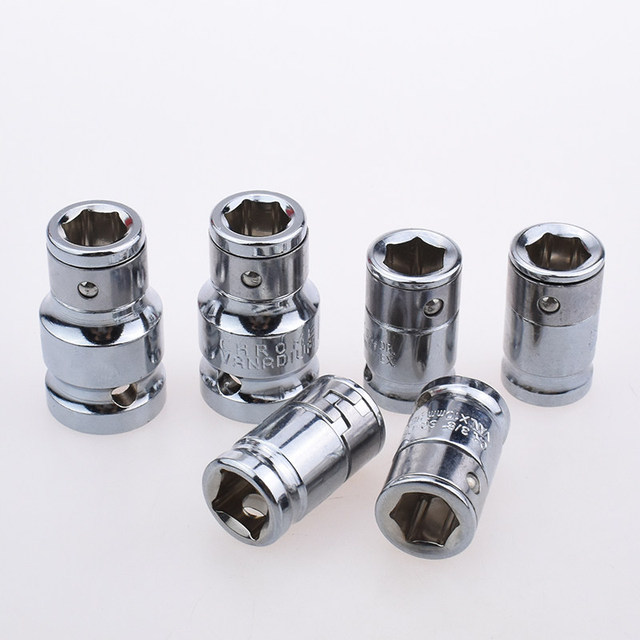 Factory Wholesale CR-V Impact Socket Adapter 3/8 1/2 Inch Square Drive to 10mm Hex Bit Holder for Power Tools