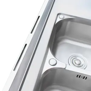Rectangle Artificial Stone Basin Bathroom Sink Cabinet 6845 Cheap Stainless Steel Sink