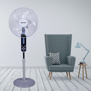 578 quạt năng lượng mặt trời với 9V đơn tinh thể siliconsolar Bảng điều chỉnh <span class=keywords><strong>ADN</strong></span> pin lithium 4*2200mAh với bộ sạc thích ứng và ánh sáng ban đêm - Product Image 1