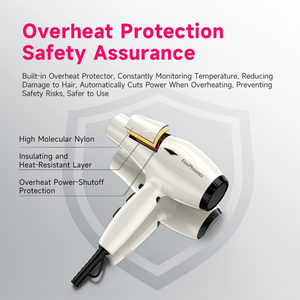 Secador de Pelo FirePhoenix 8100 MAX PRO, Especificaciones Regionales, 3000W, Motor BLDC, Enchufe Personalizado, Motor sin Escobillas, Secador Profesional para Salón - Product Image 4