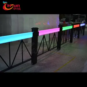 Manufacturers Direct Waterproof LED PE Rail with inside white customized-color led railing