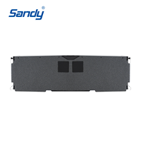 Système de sonorisation professionnel pour DJ en extérieur Sandy Audio, enceinte active à 3 voies avec aimants néodyme, double 12 pouces, 1440W, couverture 110x10