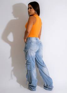 Vente chaude nouveau style garçon <span class=keywords><strong>ami</strong></span> poche jean grande taille femmes jeans confortable classique lavage Y2K femmes jeans - Product Image 6