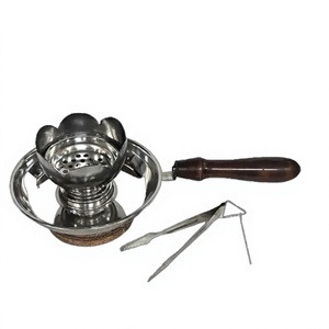 Eco-friendly Brass Summer Scent <b>Home</b> Fragrance Incense Tray Flower Cone Holder Ash Catcher Stick Diffuser Incense - Product Image 4