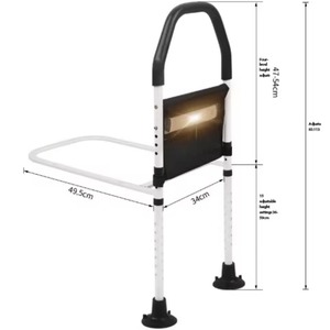 No-Installation Portable Travel Bed Rail Foldable Baby Crib Guardrail with Anti-Fall Protection Children's Safety Barrier - Product Image 5