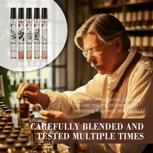 Pink Encounter Natural Hair Fragrance <strong>Deodorant</strong> 12ml *5 Romantic <strong>Perfume</strong> <strong>Spray</strong> with Plant Extract for Refreshing Private Label - Product Image 3