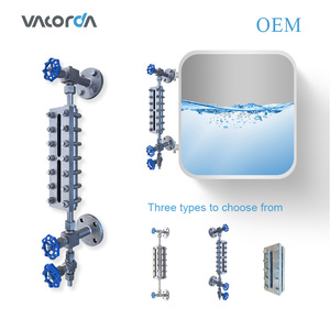 Nhiệt độ cao thép không gỉ phản xạ Sight Glass Đo mức độ cho nồi hơi-vacorda thương hiệu - Product Image 5