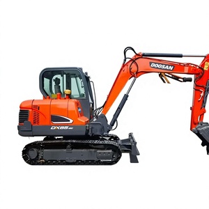 รถขุดขนาดเล็ก Doosan DX55-9C 5 ตัน พร้อมบุ้งกี๋ขนาด 0.22 ลูกบาศก์เมตร เครื่องยนต์คัมมินส์ 59 กิโลวัตต์ - Product Image 2