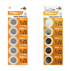 Batería de Botón CR2016 de 3.0 Voltios, Celda de Litio de Larga Duración para Collares de Mascotas, Luces LED, Artículos Deportivos, Podómetros - Product Image 3