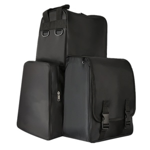 Bolsa de transporte para botas y casco de equitación negra, muy vendida, mochila de poliéster para equipo ecuestre, para entrenamiento de equitación. - Product Image 1
