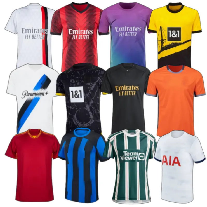 Gemaakt Team Dragen Mannen Voetbal Uniform Te Koop Productie Van De Beste Kwaliteit Snel Droog Voetbal Oem Service Jeugd Voetbal Jersey