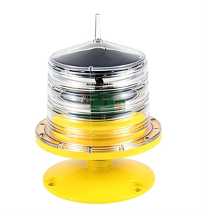 Luz Solar para Umbral de <span class=keywords><strong>Pista</strong></span> GS-JC/RK, Luz Solar de Plástico Resistente a la Intemperie con Control Remoto Inalámbrico de 20 KM para Aeropuerto y Helipuerto - Product Image 1