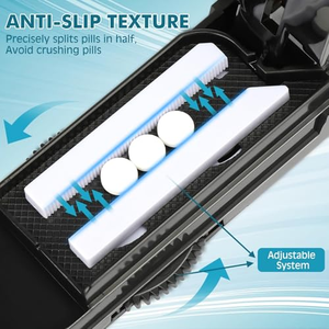 เครื่องตัดยาพกพาสีม่วง ผลิตจากพลาสติกทนทาน มีจำหน่ายในสต็อกจากผู้ผลิต - Product Image 4