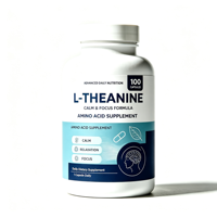 En STOCK K-green L-Théanine 200 mg Vitamines végétales - 100 Capsules Supplément extra fort pour hommes et femmes