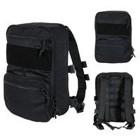 Sac à dos imperméable à fermeture éclair avec bandoulière amovible pour les sports de plein air et l'exploration