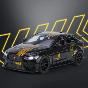 Modellino <span class=keywords><strong>Auto</strong></span> Supersportiva XE SV-PROJECT 8 in <span class=keywords><strong>Scala</strong></span> <span class=keywords><strong>1</strong></span>:<span class=keywords><strong>24</strong></span> in Lega di Zinco Pressofusa con Suoni e Luci, Funzione Pull-Back, Giocattolo da Collezione per Bambini - Product Image 3
