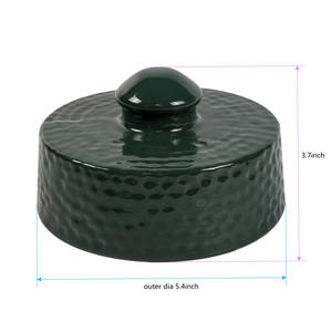 Aksesoris MCD <span class=keywords><strong>Kamado</strong></span> Keramik Top Vent Damper untuk Pemanggang BBQ Bagian Pemanggang Arang Atas - Product Image 2
