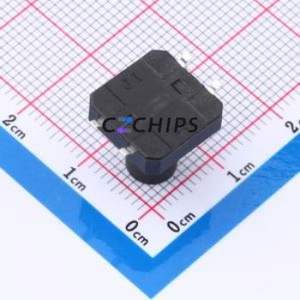 TS-1094S-A155B2-D2 Tactile Switch SMD-4P,12x12mm Switch Single Pole Single Throw Round Button 1.8N Vertical Mount - Product Image 2