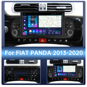 Lettore Multimediale per Auto Android da 7 Pollici con GPS, WIFI e <span class=keywords><strong>Bluetooth</strong></span> <span class=keywords><strong>BT</strong></span>, Navigazione 1Din e Carplay per FIAT Panda 2013-2020, Garanzia 1 Anno - Product Image 2