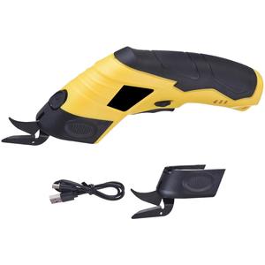 4V Cordless Shears Type-C Rechargeable <b>Powerful</b> Cutting <b>Tool</b> for Fabric & Cardboard Replaceable Blade 4V Fabric Scissor - Product Image 1
