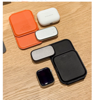 Estación de Carga 3 en 1, Soporte de Carga Inalámbrico para AirPods, Cargador Inalámbrico para Reloj Inteligente