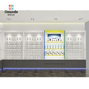 Diseño de Tienda de Accesorios para Teléfonos Móviles Modernos, Muebles Personalizados de MDF, Metal y Vidrio con Iluminación LED para Exhibición - Product Image 5