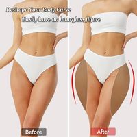 2 Pièces Coussinets de Hanche Auto-Adhésifs en Silicone pour Femmes, Épaissis et Réalistes, Rehausseurs et Remplisseurs de Fesses pour le Crossdressing