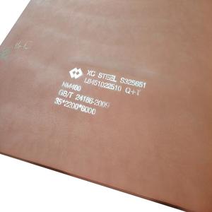 XC STEEL Valin <span class=keywords><strong>Plaque</strong></span> d'acier d'usure de harnais élevé NM400 NM450 NM500 NM600 pour le service de soudage de Protection de <span class=keywords><strong>cale</strong></span> de rouleau inclus - Product Image 1