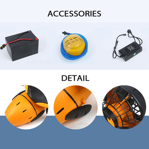 <span class=keywords><strong>Scooter</strong></span> Acquatico Elettrico da 300W per Immersioni e Snorkeling, Motore ad Alta Velocità con Potenza di 300W, Monopattino a Motore per Immersioni e Snorkeling - Product Image 5