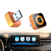 Adaptador Inalámbrico 4 en 1 OEM ODM para Carplay/Android Auto/Airplay/Miracast, Conexión Plug and Play, Aplicación Móvil Sincronizada
