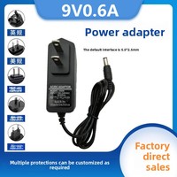 Adaptateur d'alimentation CA/CC pour routeur Mercury Switch 9V 0.6A 5V 0.6A 12V 1A 15A 2A avec protection contre les surtensions/surintensités et prise cylindrique