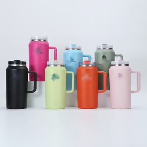 Vaso Térmico <span class=keywords><strong>Stanley</strong></span> <span class=keywords><strong>Quencher</strong></span> H2.0 con Asa y Pajita, 64 oz, Gran Capacidad para Viajes y Deportes, Vaso Aislado de Acero Inoxidable - Product Image 2