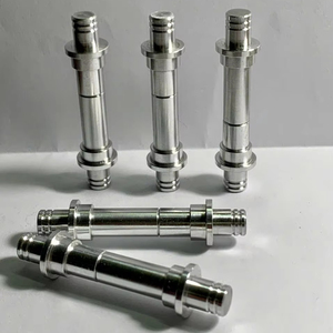 Tige en aluminium usinée CNC de précision, tige en aluminium sur mesure, composants mécaniques industriels, fourniture - Product Image 1