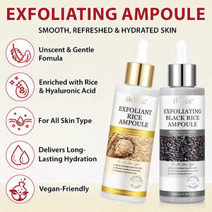 IKZEE 100 มล. เซรั่มบำรุงผิวหน้าสูตรเกาหลี ช่วยผลัดเซลล์ผิว เผยผิวกระจ่างใส ชุ่มชื้น บำรุงผิวด้วยสารสกัดจากข้าวขาวและข้าวดำ เหมาะสำหรับทุกสภาพผิว - Product Image 3
