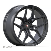 Jantes Concaves en Bronze Forgées à 5 Branches, Tailles 18 19 20 21 22 Pouces, Entraxes 5x112 5x114.3 5x120 5x130 pour Audi RS6 BMW M3/5 BENZ S TESLA