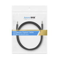 3.5mm Aux Câble TRS Noir Audio Auxiliaire Entrée Adaptateur Mâle Mâle 29AWG AUX Jack Câble pour Microphone Haut-Parleur Ordinateur 29AWG AUX
