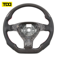 Volant sport personnalisé TDD en fibre de carbone pour TIGUAN Golf 5 GTI MK5 GTI GLI Golf R32