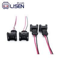 282189-1 Konektor Injektor EV1 Tahan Air 2 Pin Female Junior Power Plug Pigtail
