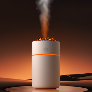 Máy tạo độ ẩm không khí <span class=keywords><strong>mini</strong></span> mô phỏng ngọn lửa không khí khuếch tán hương thơm nhà máy làm ẩm không khí Máy tính để bàn yên tĩnh tinh dầu khuếch tán - Product Image 4