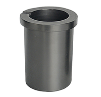 Crucible en graphite haute pureté à prix d'usine, outils pour four à induction, pot en carbone pour la fusion de l'or, de l'argent et du cuivre