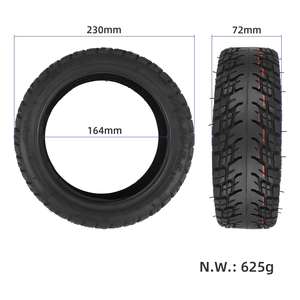 Neumático sin Cámara Ulip 10*2.50-6.5, Neumático Todoterreno de 10 Pulgadas 10x2.50-6.5, Neumático de Vacío para Scooter Eléctrico, Repuestos para Reparación de Patinetes - Product Image 2