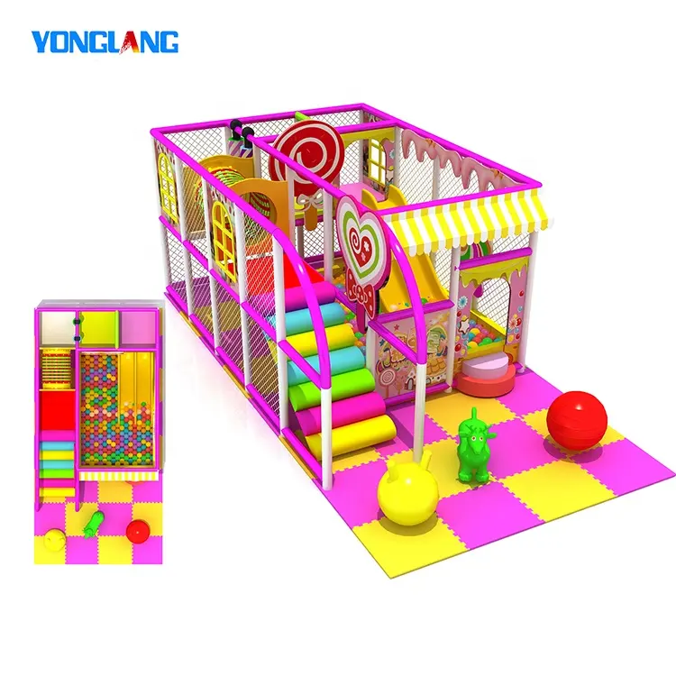 YL-2-B132 Spaß Schule Kinder Weichen Spielgeräte Indoor Spielplatz