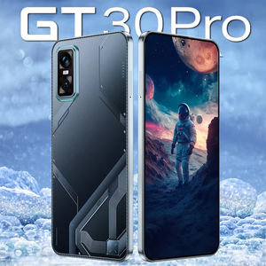 Haute demande GT30 Pro Smartphone brillant écran de téléphone clair double SIM double caméra énorme mémoire système Android - Product Image 3